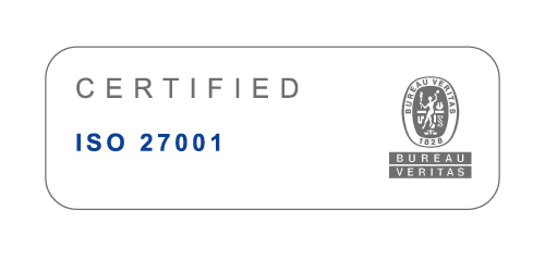 Logo Certificazione ISO 27001
